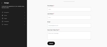 Acesse o menu de estilos