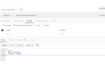 Solicitação de patch