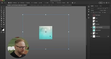 Composição no Photoshop