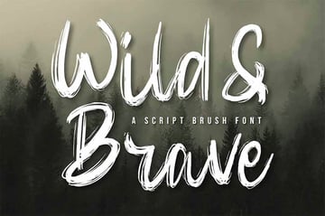 Fonte do pincel de script