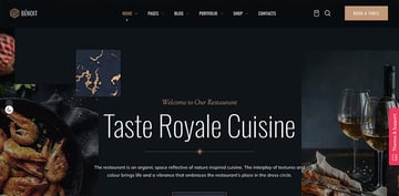 benoit tema wordpress escuro