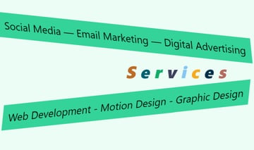 O layout da quinta seção