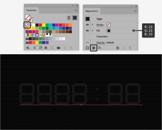 texto adicionar novo preenchimento