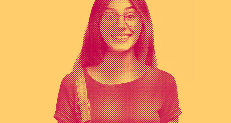 Exemplo de meio-tom de textura como elemento de design.