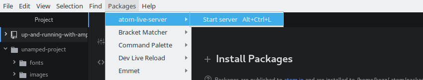Quick Tip Set Up Local Previews With Atom
