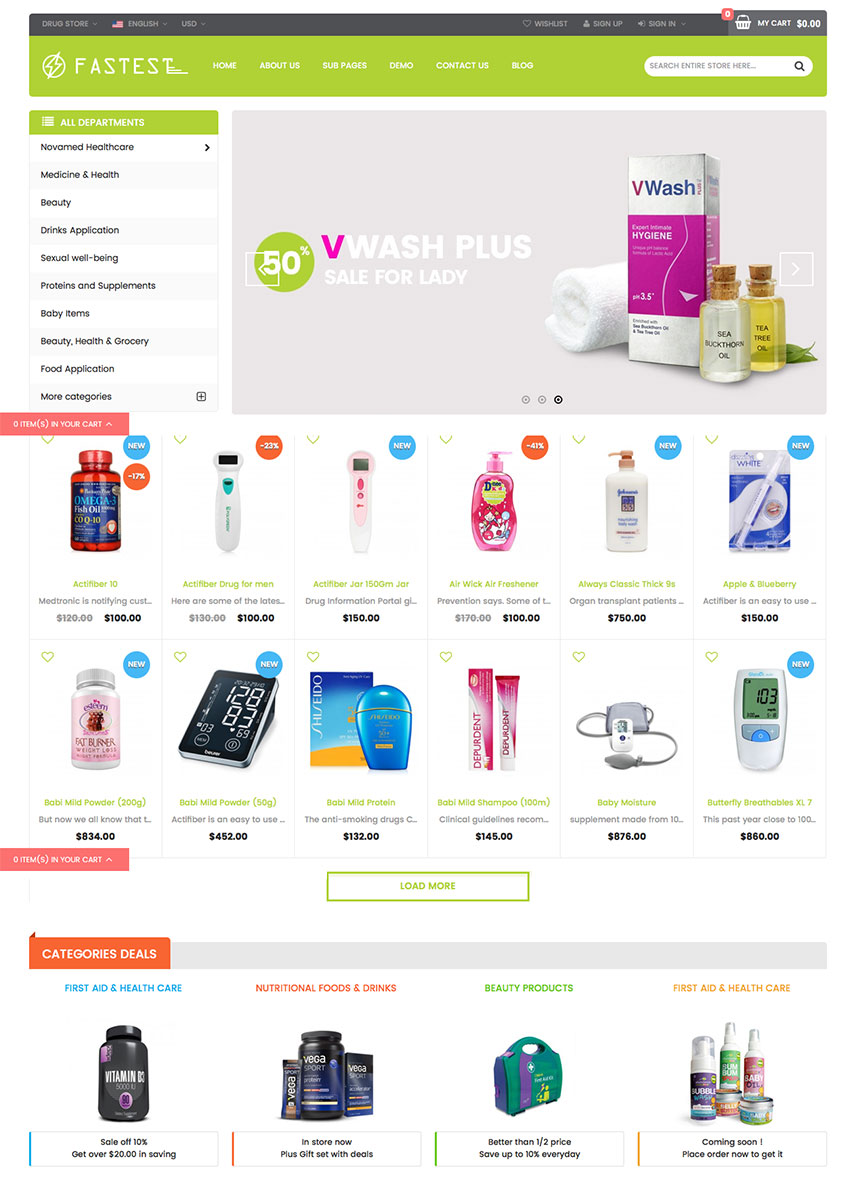 15 Template Website Ecommerce Terbaik Tren 2016