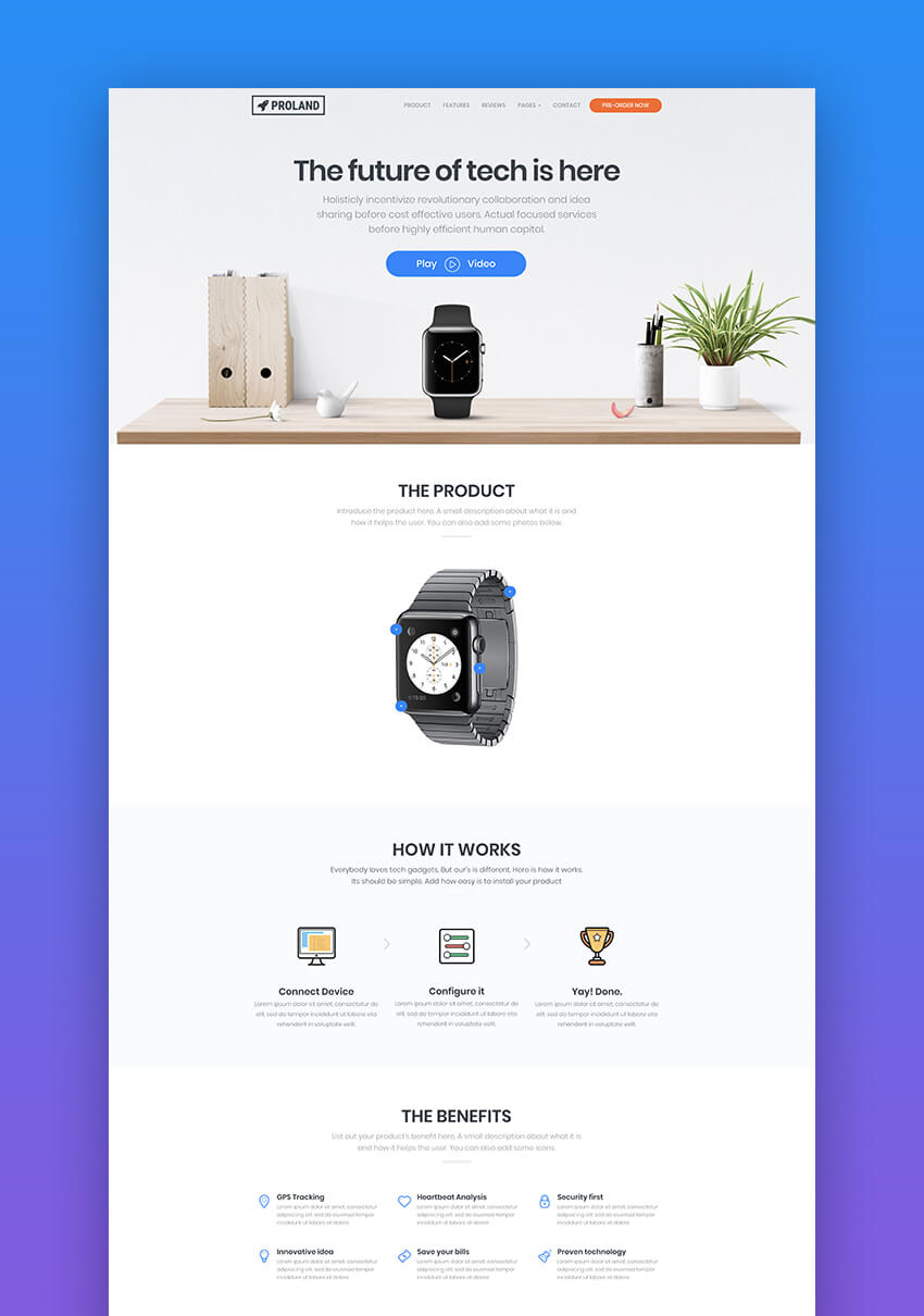 19 Best Product Landing Page Templates 2020 Great Design Examples