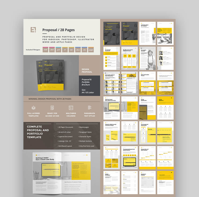 35 Best Business Proposal Templates Ideas For New Client Projects In 2020