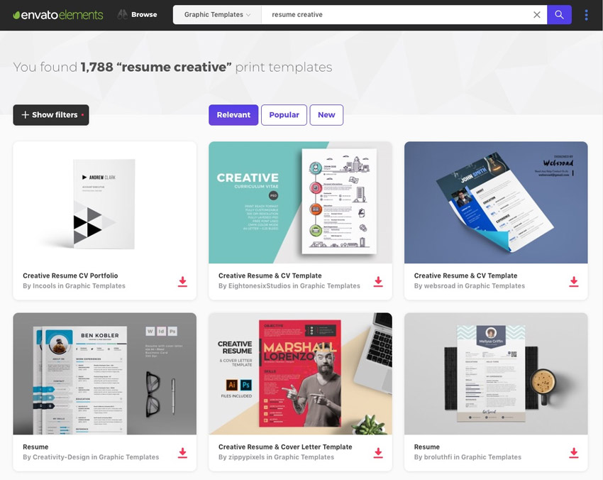 25 Free Creative Resume Templates Word Psd Downloads For 2021