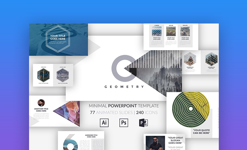 25 Aesthetically Pleasing Powerpoint Templates Free Premium