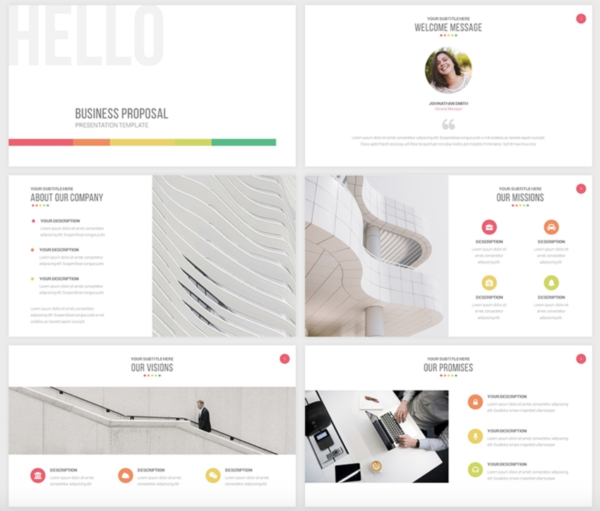 25 Free Simple Powerpoint Ppt Template Designs To Download For 2019