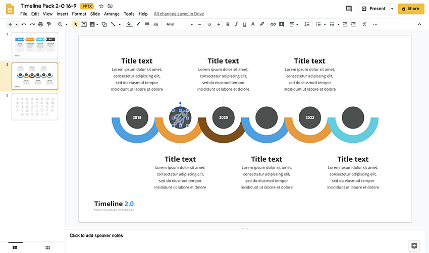 25 Easy To Use Google Slides Timeline Templates For 2020 Presentations