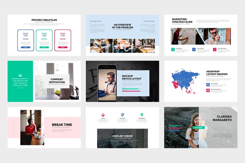 25 Best Brochure Powerpoint Templates Free Pro To Download For 2020