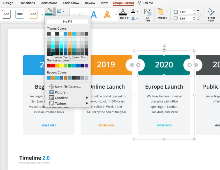 25 Best Free Powerpoint Timeline And Roadmap Templates Ppts For 2020