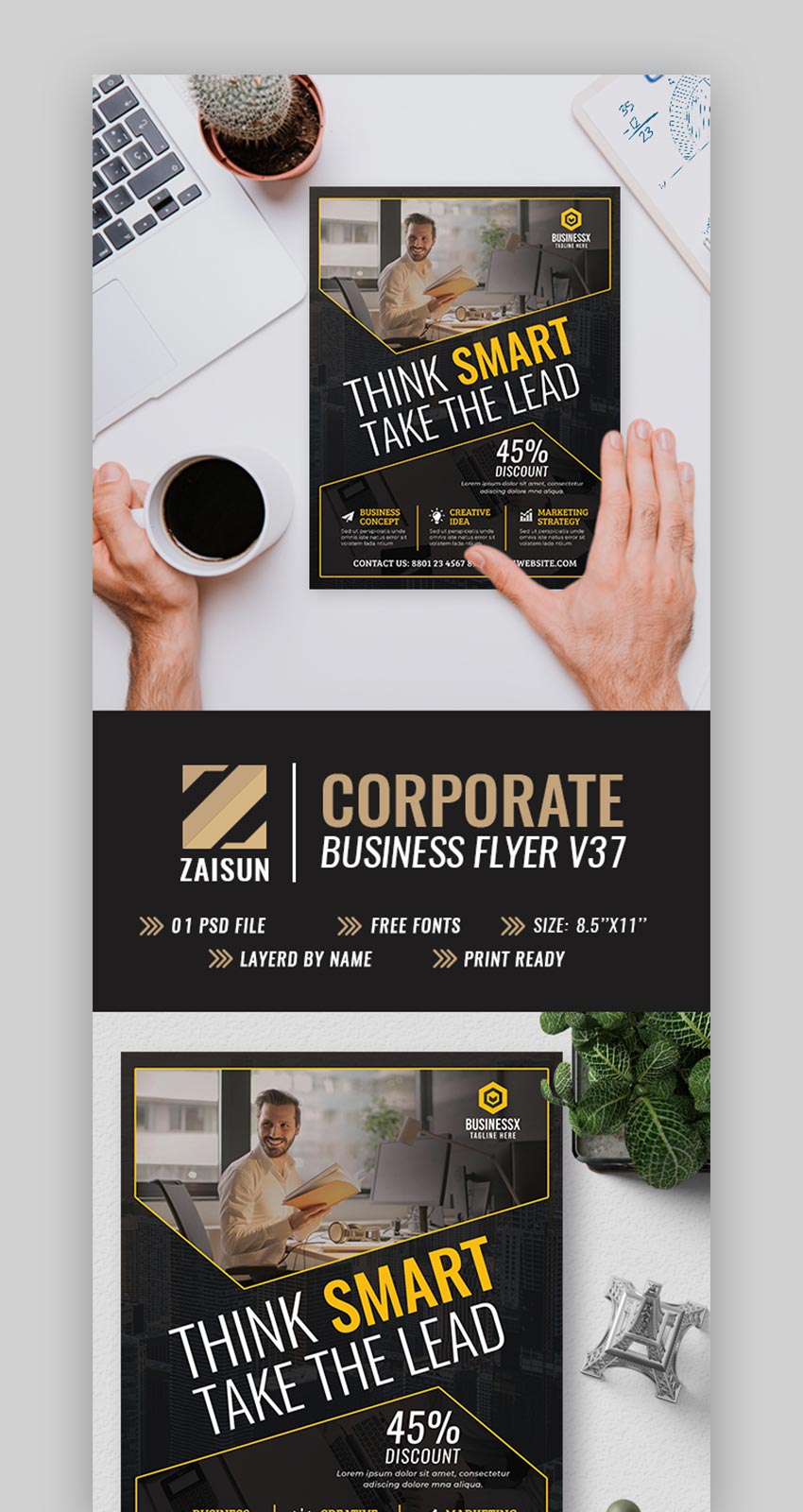 25 Best Free Business Flyer Template Designs Printable Examples 2020
