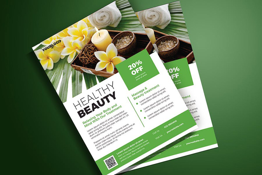 25 Best Free Business Flyer Template Designs Printable Examples 2020
