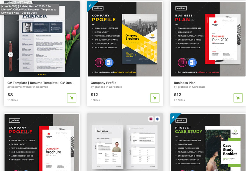 Best Of 2020 24 Microsoft Office Word Document Templates To Download Now