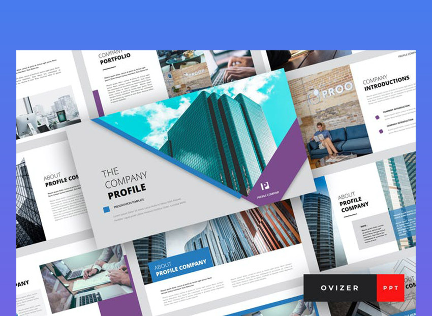 25 Best Free Company Profile Powerpoint Ppt Templates For 2021
