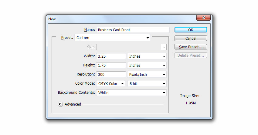 How To Create A Modern Business Card Using Adobe Photoshop