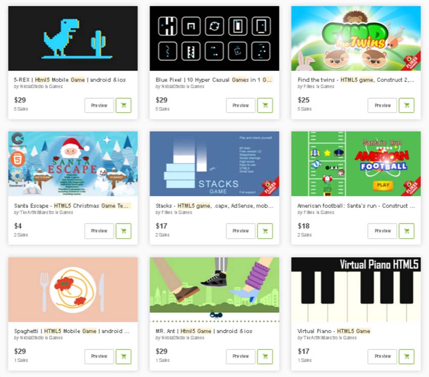 19 Best Html5 And Javascript Game Engines And Templates