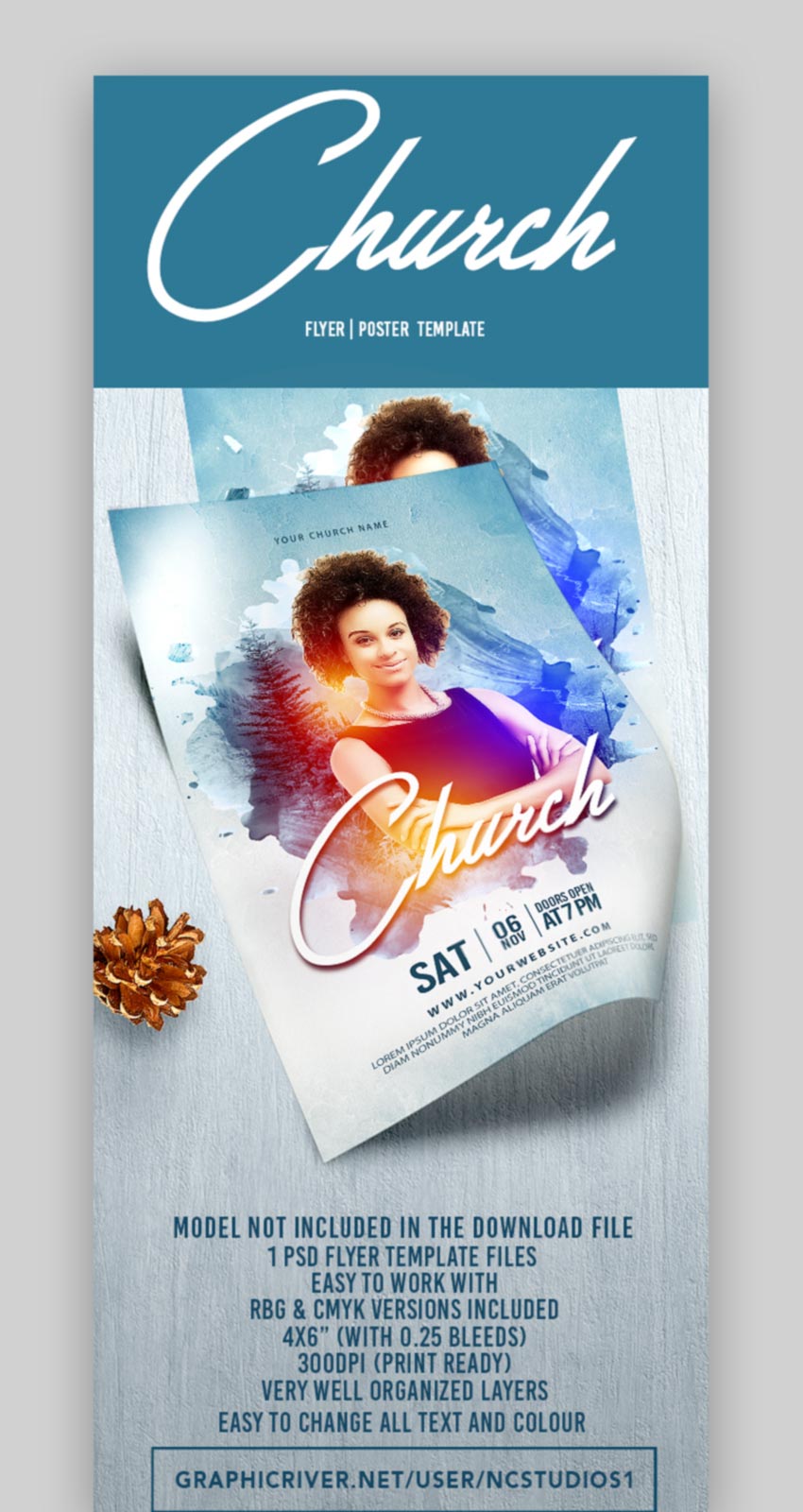 25 Best Church Flyer Background Templates Designs