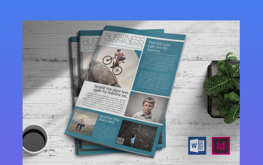 20 Best Free Editable Microsoft Word Newsletter Print Templates For 2020