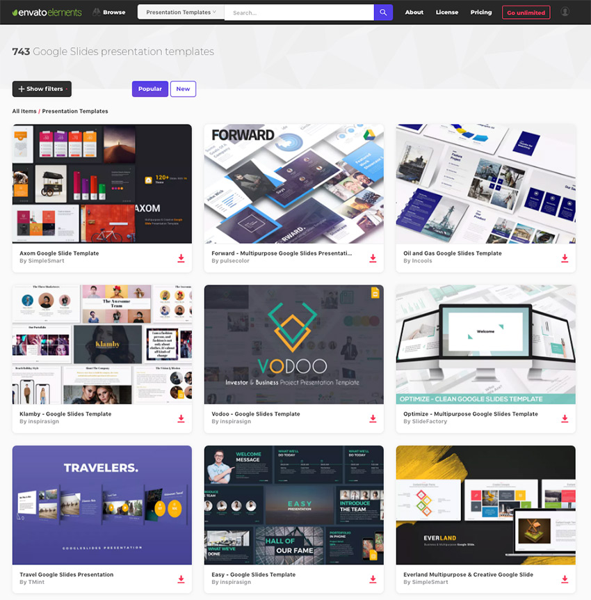 18 Best Google Slides Presentation Themes Premium Templates To Download In 2020