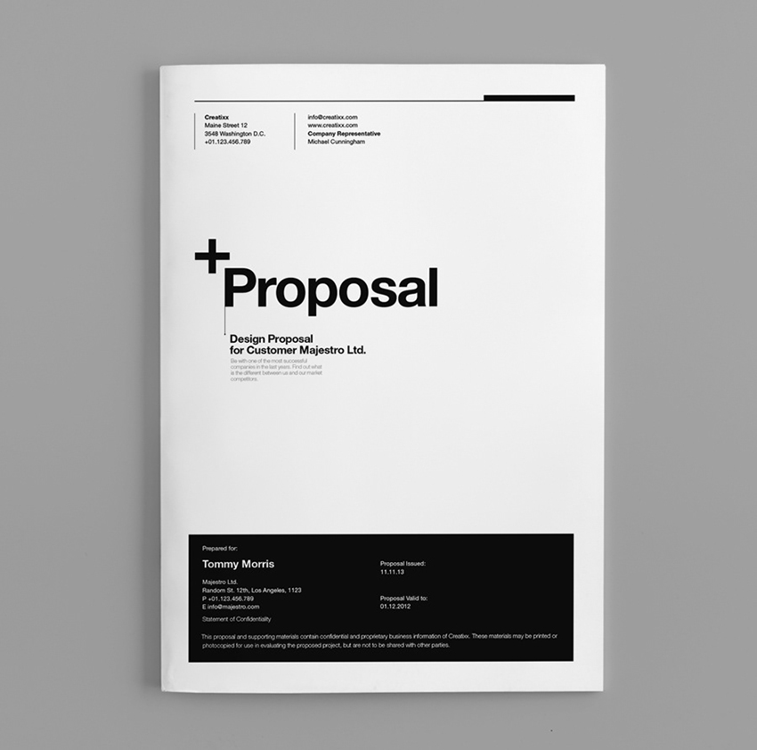 35 Best Free Premium Business Proposal Templates Download Word Indesign