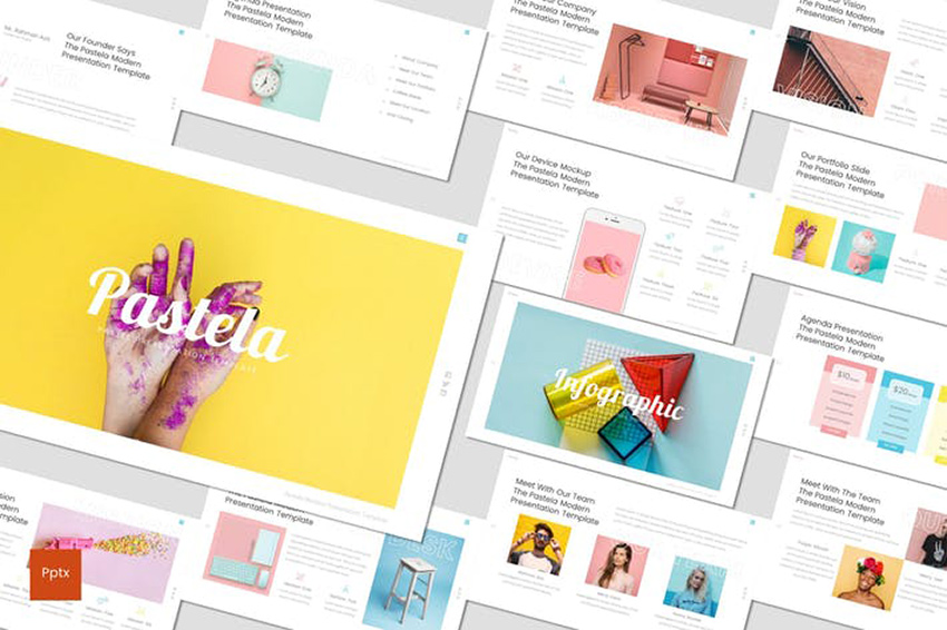 25 Best Free Cute Pastel Colors Powerpoint Ppt Templates To Download 2020