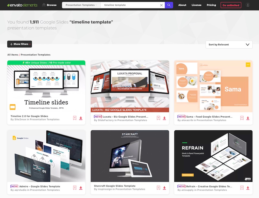 25 Easy To Use Google Slides Timeline Templates For 2020 Presentations