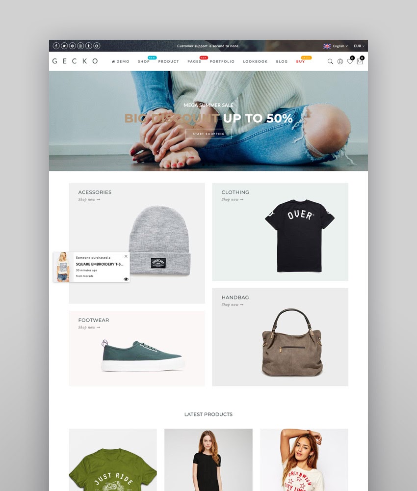 25 Best Ecommerce Website Templates Updated For 2021