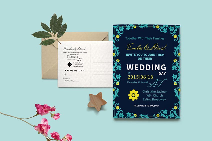 49 Stylish Wedding Invitation Templates