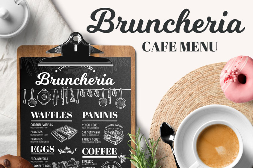 29 Delicious Menu Templates For Restaurants Cafes