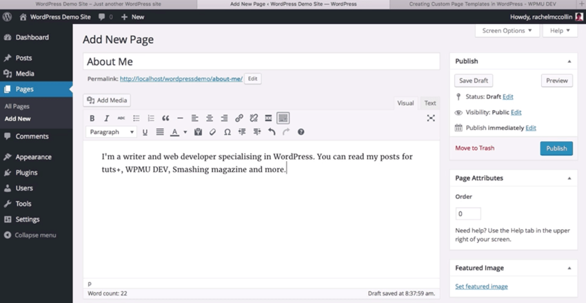 What's the difference between wordpress posts and pages? How to Create WordPress Pages With Hierarchy and Templates