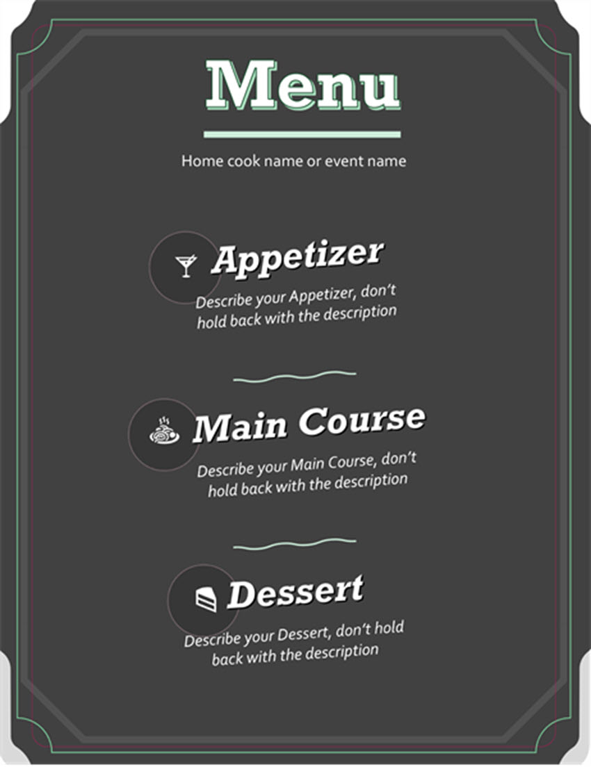 25 Best Free Restaurant Menu Templates For Ms Word Google Docs 2020