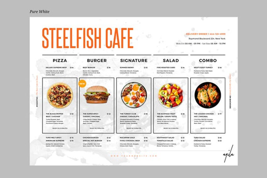 25 Best Free Restaurant Menu Templates For Ms Word Google Docs 2020