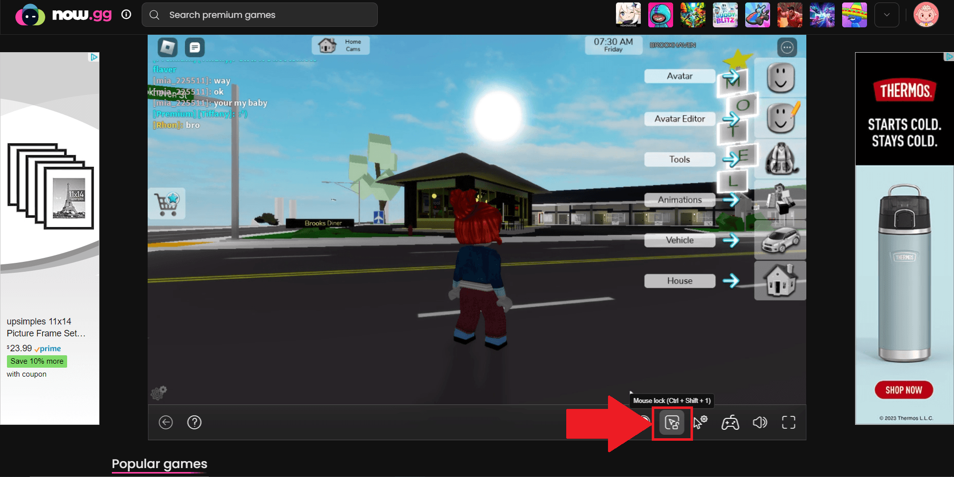How To Lock Your Mouse Cursor Within The Game Screen In Roblox On Now Gg Lock Mouse Cursor 2 