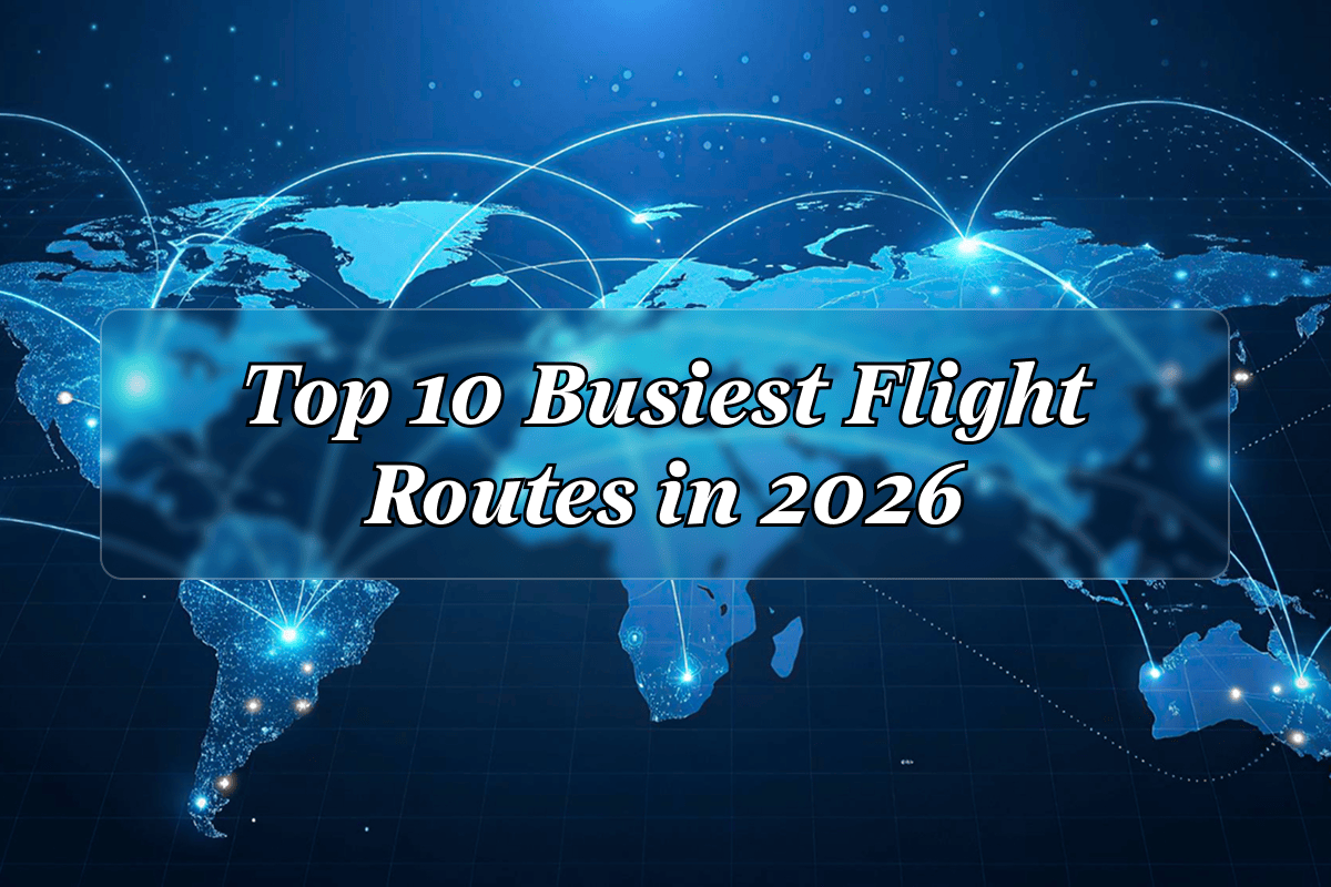Live Flight Tracker Real Time Flight Status Radar Map Top 10 Busiest Flight Routes In 2026 