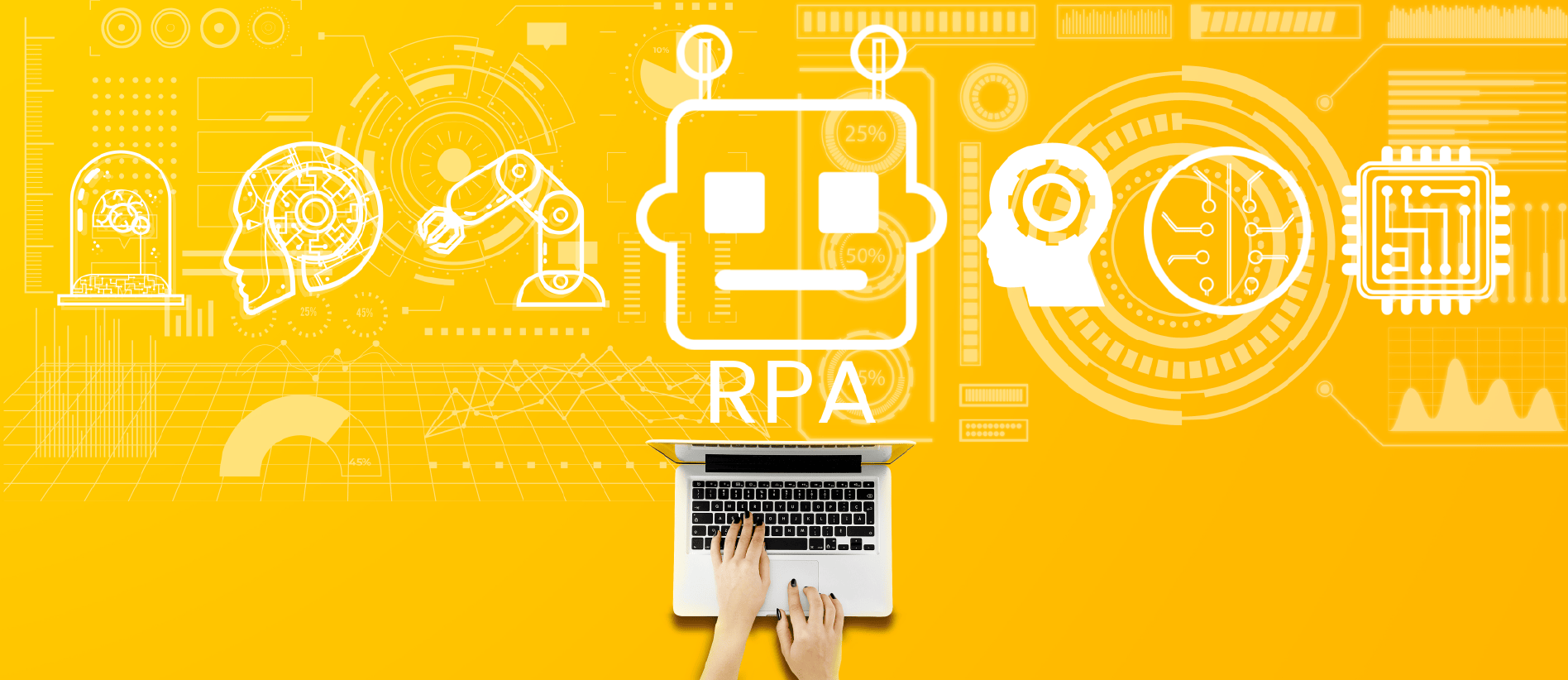 Iamgem que representa o processo de RPA
