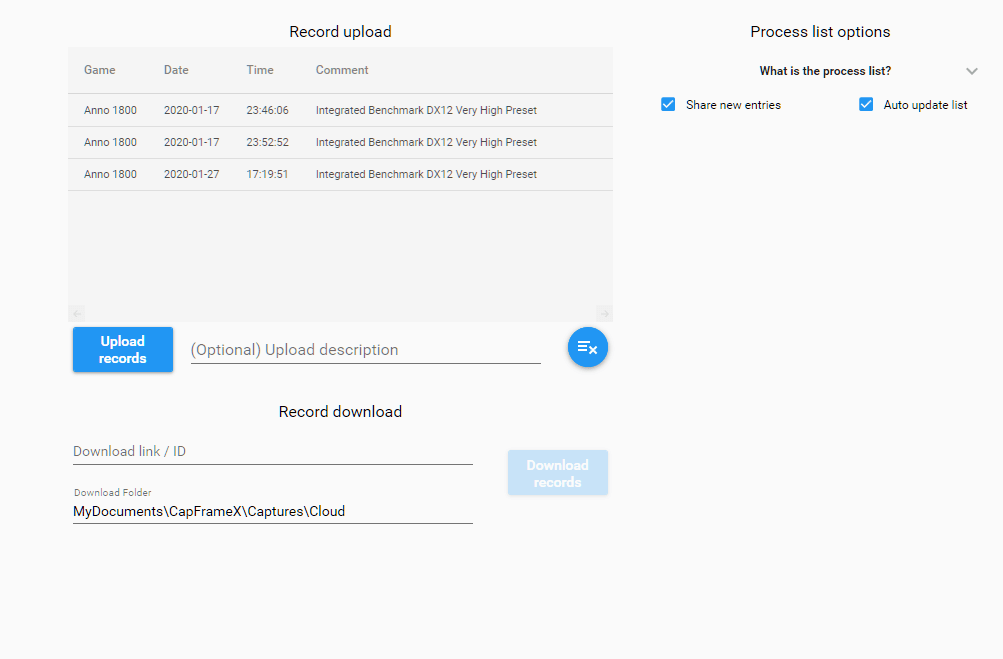 Capframex News - Dark Pictures - Modern Mobile Collection