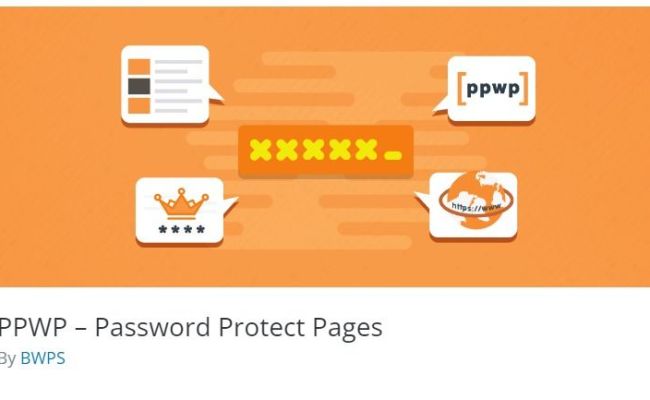 Free WordPress Plugin: PPWP – Password Protect Pages