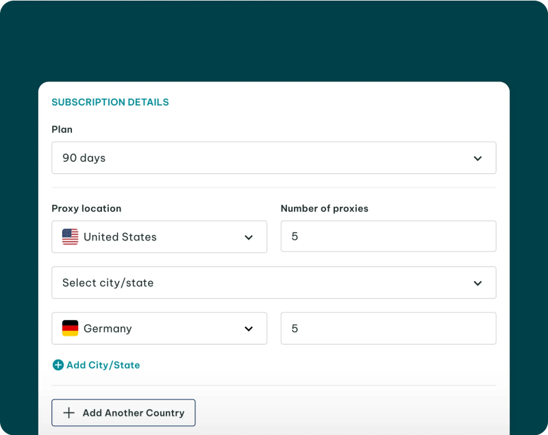 Pricing Ping Proxies - Amazing Light Design - Ultra HD