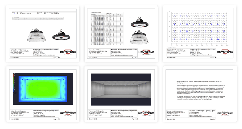Lighting Layout Example