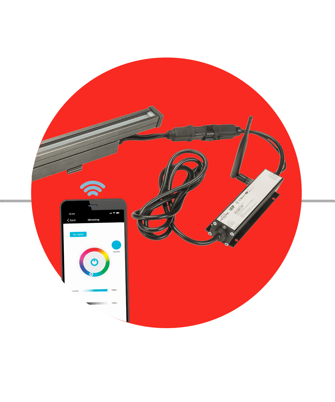 Mistik RGBW DMX Wall Washer