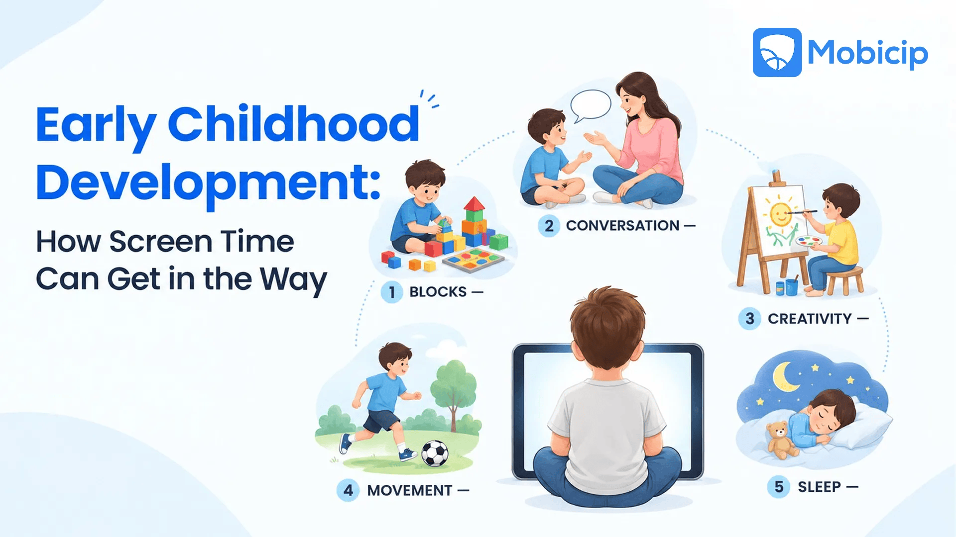 How Screen Time can affect early childhood development