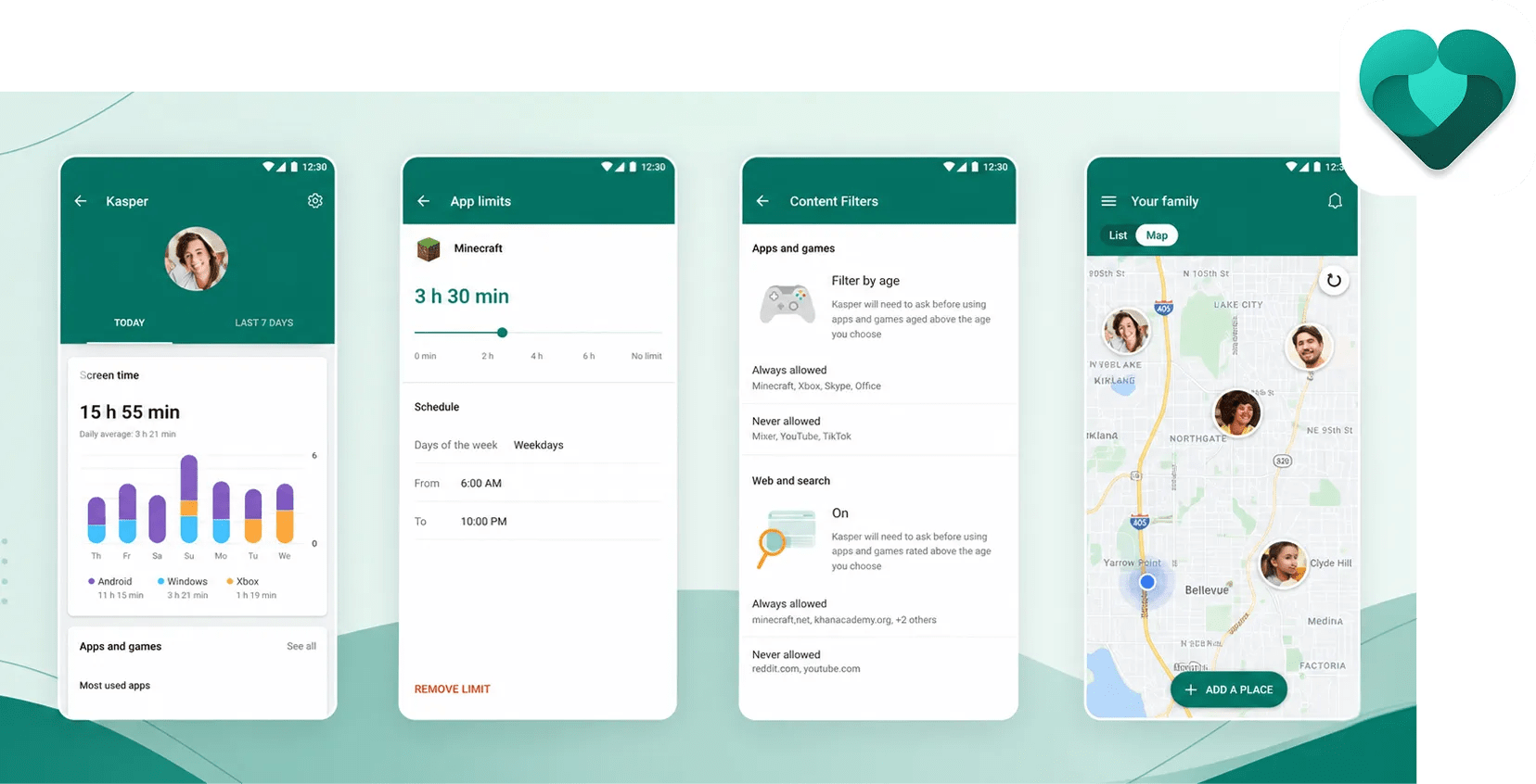Microsoft Family Safety: App to Manage Screen Time