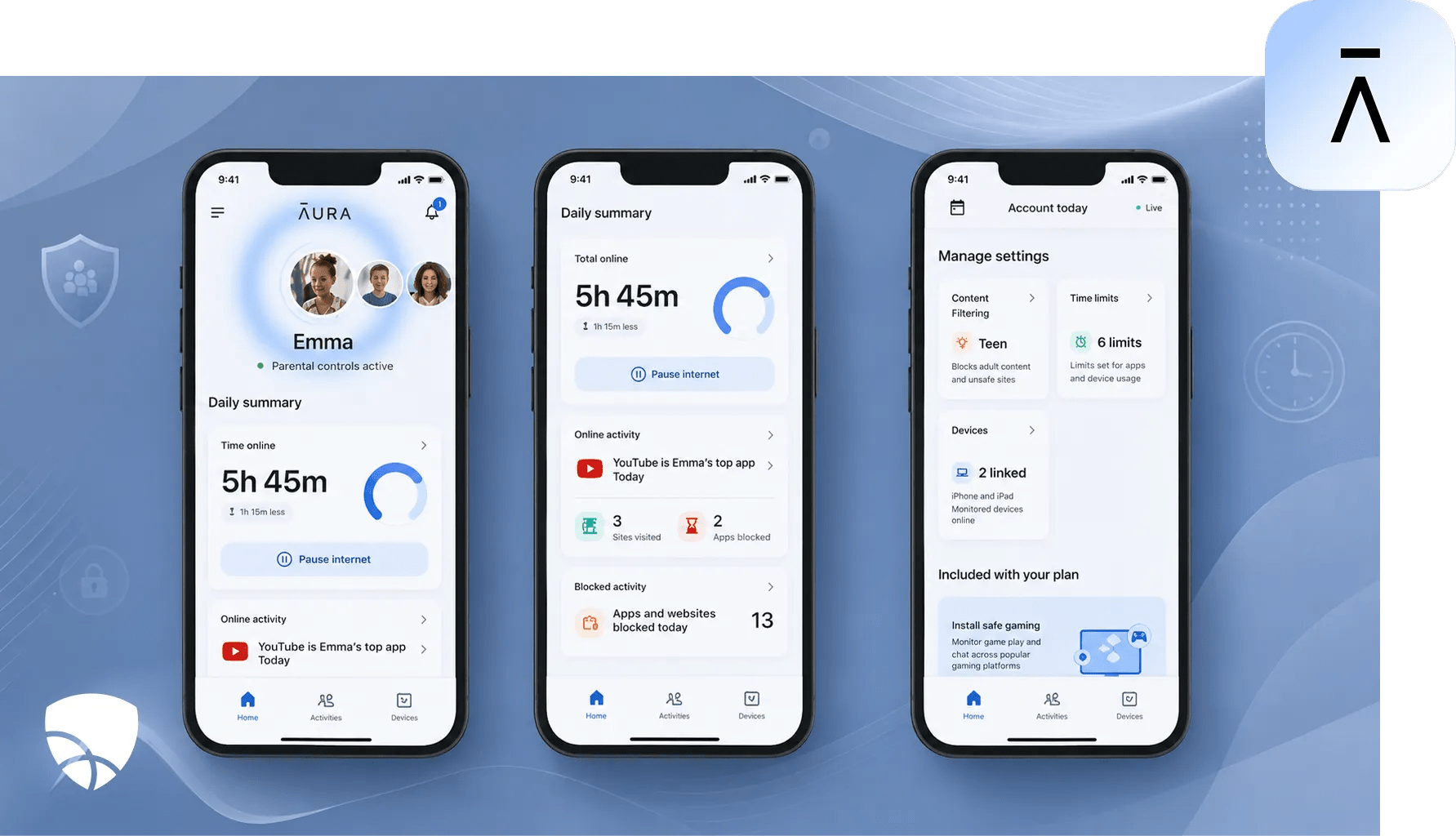 Aura: App to Manage Screen Time