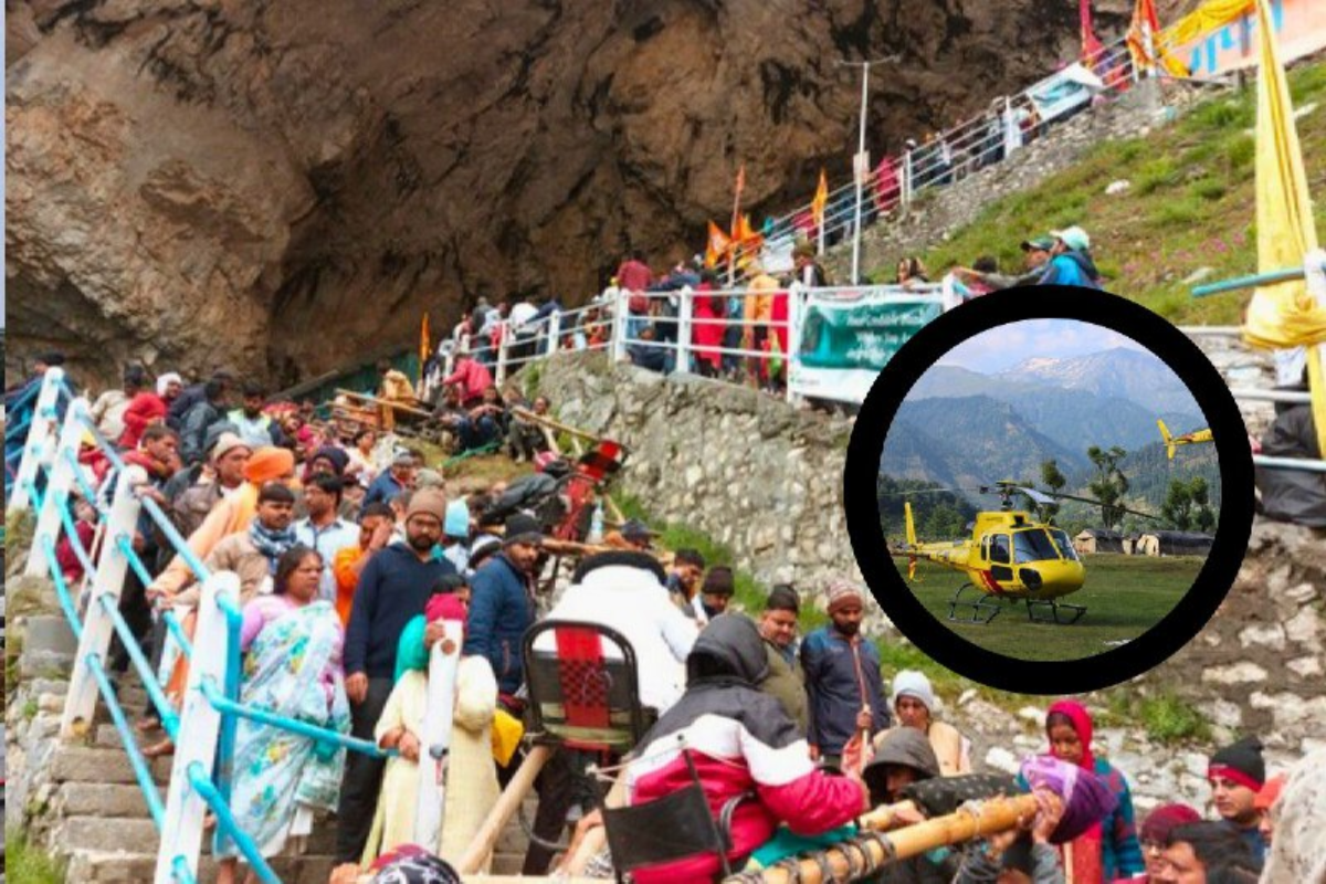 अमरनाथ यात्रा में हेलीकॉप्टर सेवा बंद, श्रद्धालुओं की संख्या कम होने का अनुमान, एमपी में मायूसी | MP News devotees disappointed over Helicopter service stopped in Amarnath Yatra gwalior