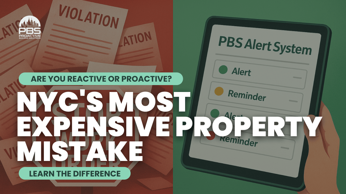 Property Management article covering Reactive vs Proactive Property Management in NYC