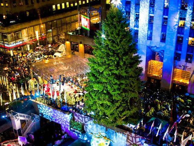 Rockefeller Center Christmas Tree Lighting Holiday Checkiday Com